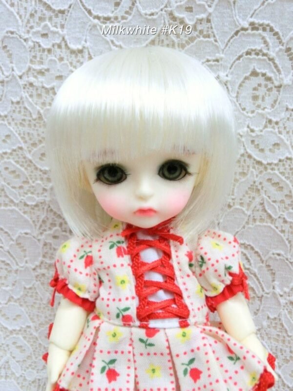 Wig / 5.5 inch / Short Bob (Milkwhite #K19)