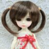 Wig / 5.5 inch / Short Twintails (Darkbrownmix #2/28M)