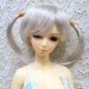 Wig / 5.5 inch / Short Twintails (Grey #60)