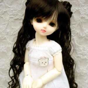Wig / 6 inch / Chignon Wave (Black #2)