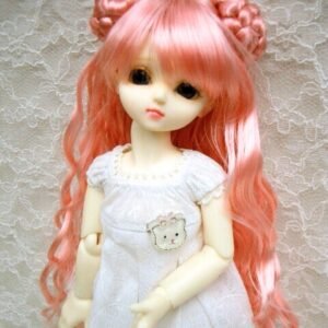 Wig / 6 inch / Chignon Wave (Pink #K1)