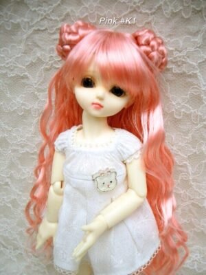 Wig / 6 inch / Chignon Wave (Pink #K1)