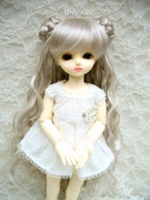 Wig / 6 inch / Chignon Wave (Grey #60)