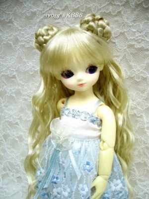 Wig / 6 inch / Chignon Wave (Ivory #KB88)