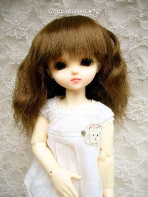 Wig / 6 inch / Fluffy Wave (Chocobrown #12)