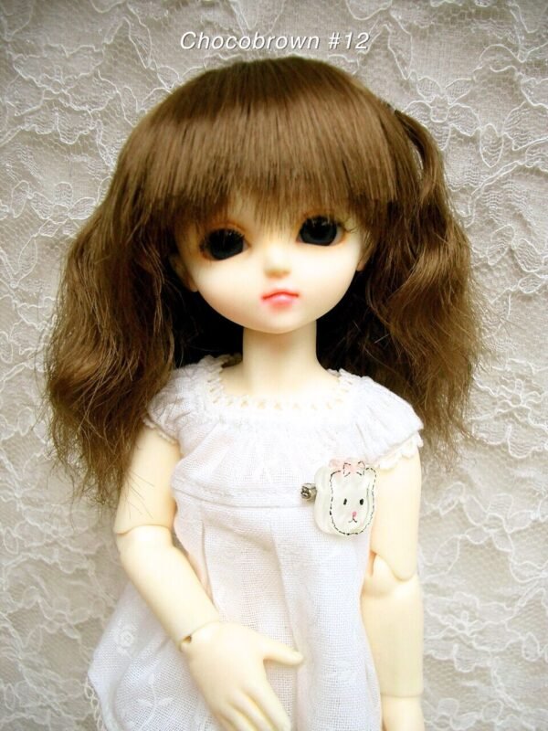 Wig / 6 inch / Fluffy Wave (Chocobrown #12)