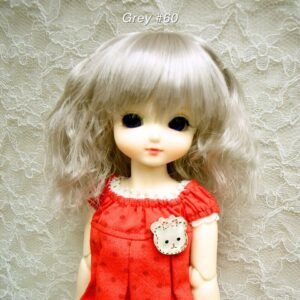 Wig / 6 inch / Fluffy Wave (Grey #60)