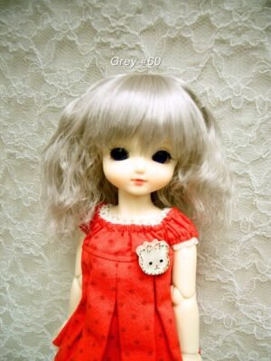 Wig / 6 inch / Fluffy Wave (Grey #60)