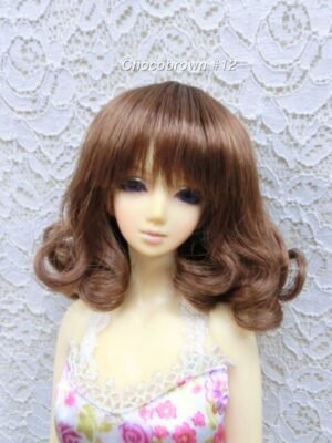 Wig / 5.5 inch / Long Bob Curly (Chocobrown #12)