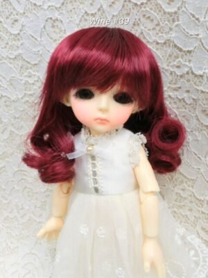 Wig / 5.5 inch / Long Bob Curly (Wine #39)