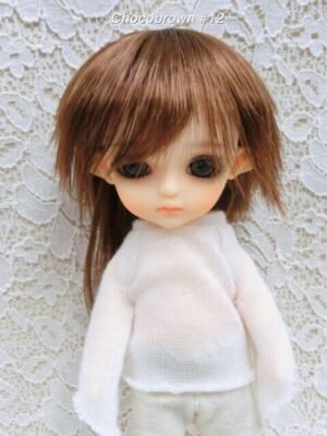 Wig / 5.5 inch / Shaggy Short (Chocobrown #12)