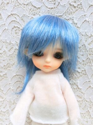 Wig / 5.5 inch / Shaggy Short (Grey-blue #60/B5M)