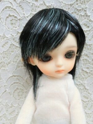 Wig / 5.5 inch / Layer Short (Black-blue #2/K3HL)
