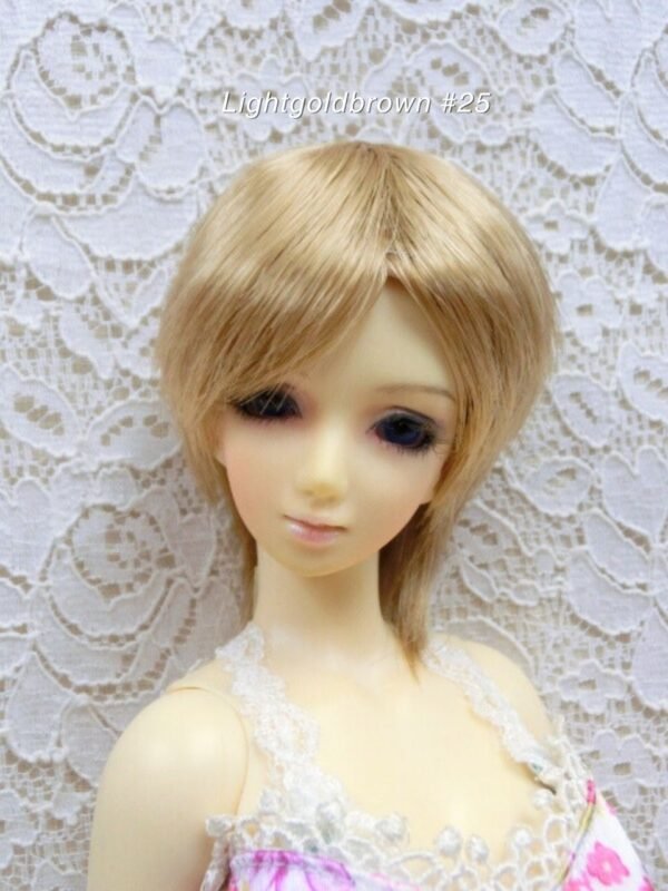 Wig / 5.5 inch / Layer Short (Lightgoldbrown #25)