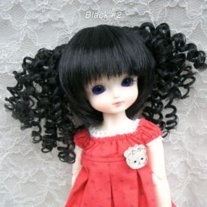 Wig / 6 inch / Volume Curly (Black #2)