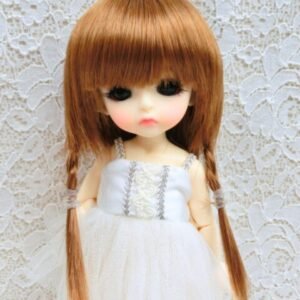 Wig / 5.5 inch / Braided Pigtails (Brown #27)