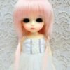 Wig / 5.5 inch / Braided Pigtails (Milkpink Mix #K1/KB88M)