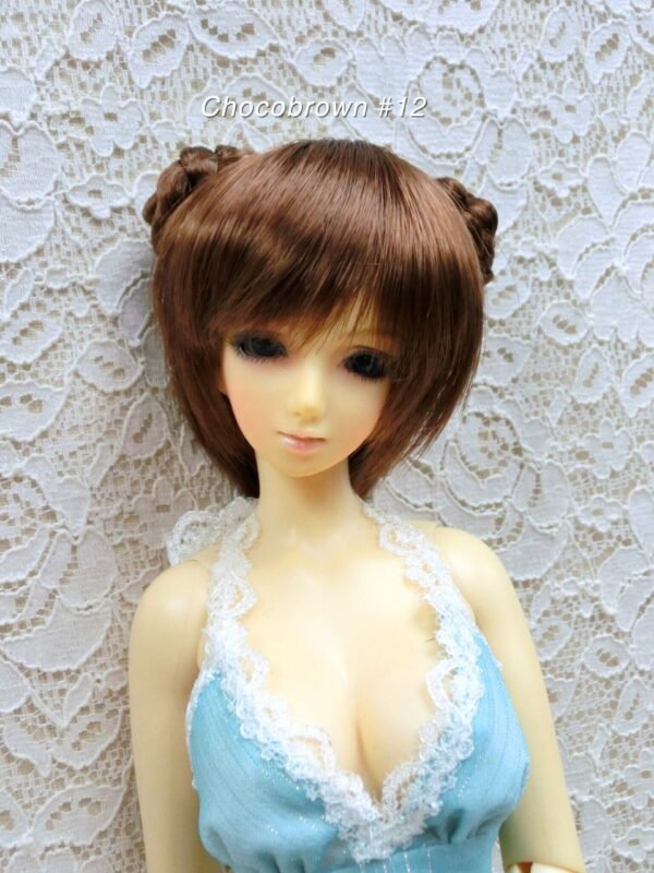 Wig / 5.5 inch / Short bun (Chocobrown #12)