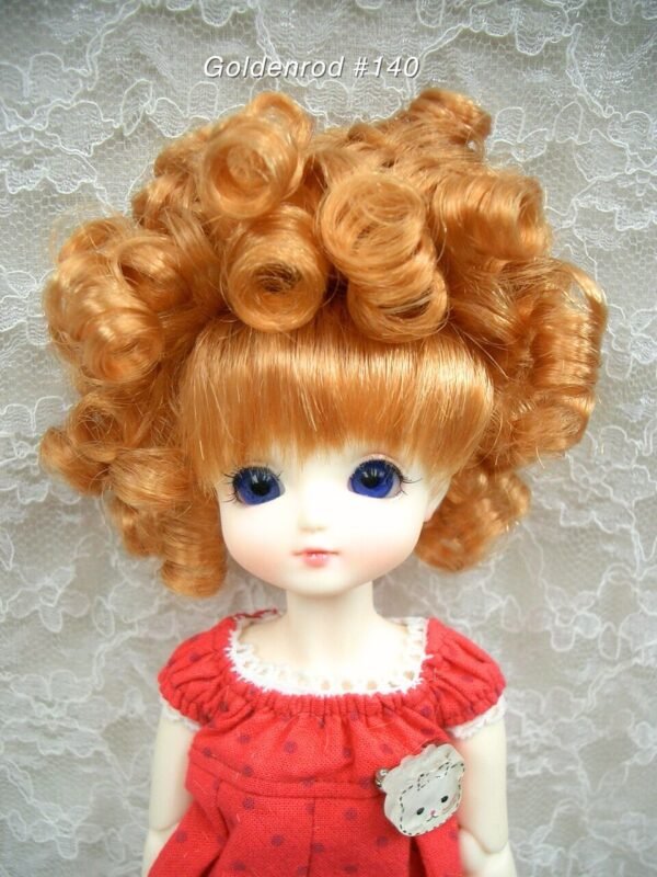 Wig / 6 inch / Afro Hair (Goldenrod #140)