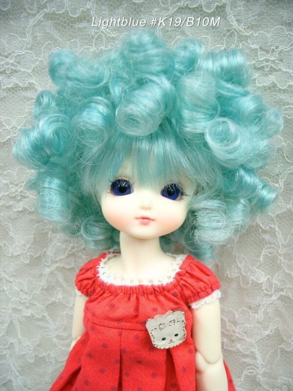 Wig / 6 inch / Afro Hair (Lightblue #K19/B10M)