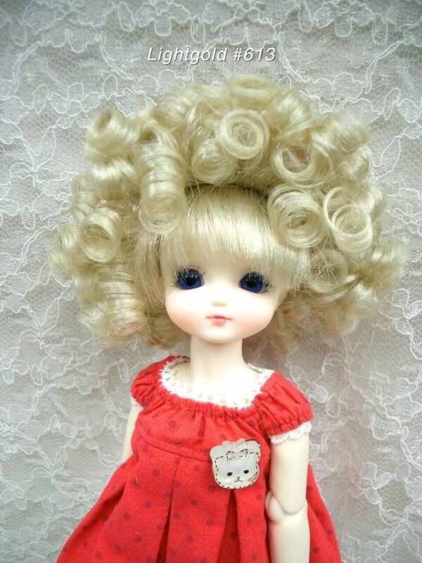 Wig / 6 inch / Afro Hair (Lightgold #613)