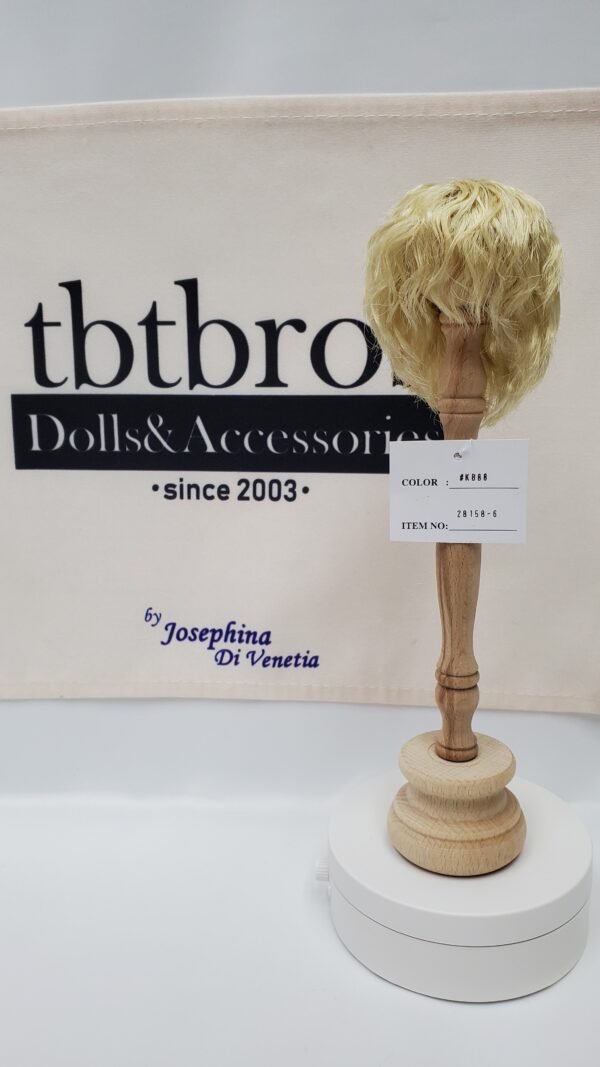 Wig / 6 inch / Short Curly (Ivory #KB88)