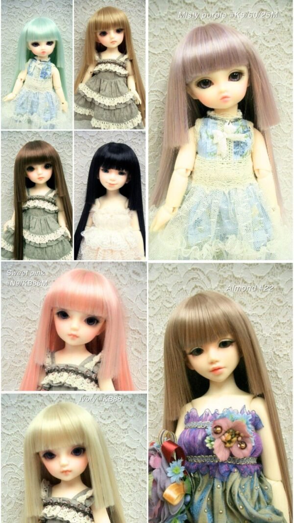 Wig / 6-7 inch / Princess Cut Long (Almond #22)