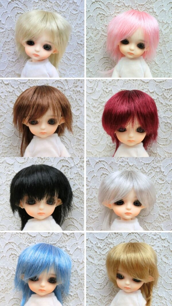 Wig / 5.5 inch / Shaggy Short (Wine #39)