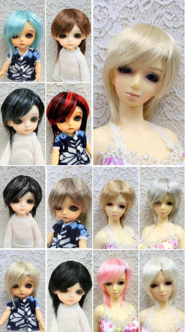 Wig / 5.5 inch / Layer Short (Pink #K1)