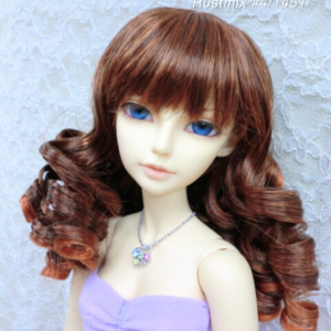 Wig / 8-9 inch / Medium Curls (Rustmix #4/145TT)