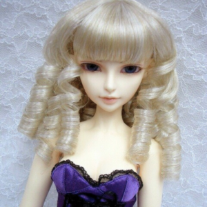 Wig / 8-9 inch / Medium Curls (Lightgoldmix #GL26)