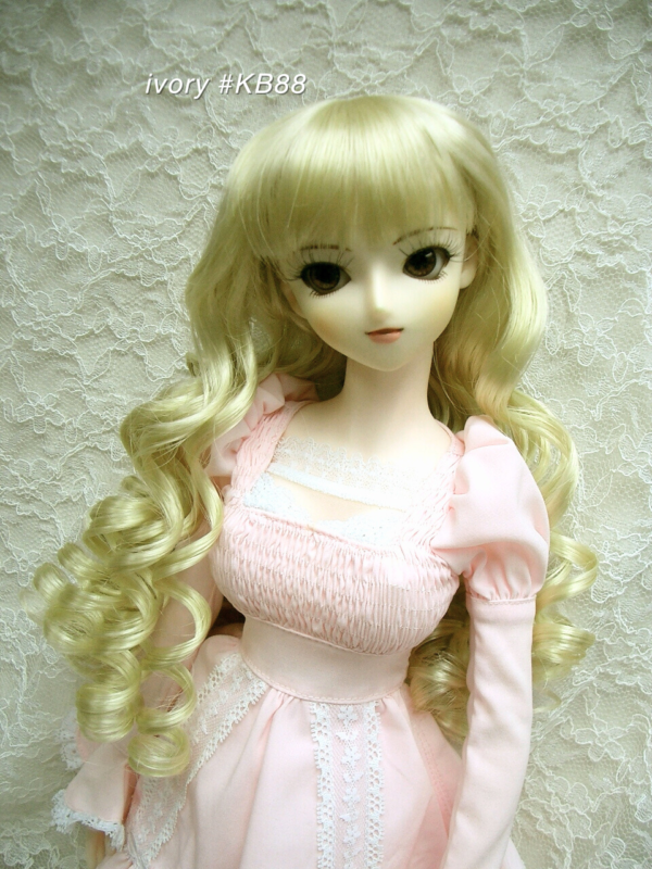 Wig / 8-9 inch / Medium Curls (Ivory #KB88)