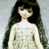 Wig / 7-8 inch / Long Wave (Black #2)