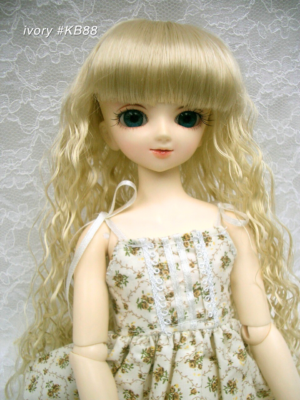 Wig / 7-8 inch / Long Wave (Ivory #KB88)