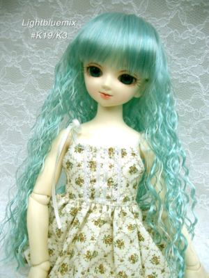 Wig / 7-8 inch / Long Wave (Lightbluemix #K19/K3)