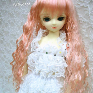 Wig / 7-8 inch / Long Wave (Metallic Pink #25/K1M)