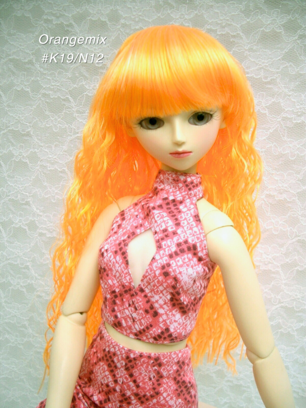 Wig / 8-9 inch / Medium Long Wave (Orangemix #K19/N12)