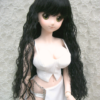 Wig / 8-9 inch / Medium Long Wave (Black #2)
