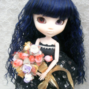 Wig / 8-9 inch / Medium Long Wave (Darknavymix #2/B7M)