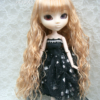 Wig / 8-9 inch / Medium Long Wave (Goldmix #K19/K8)