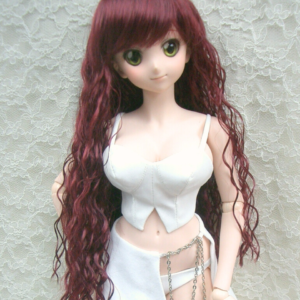 Wig / 8-9 inch / Medium Long Wave (Winemix #2/39M)