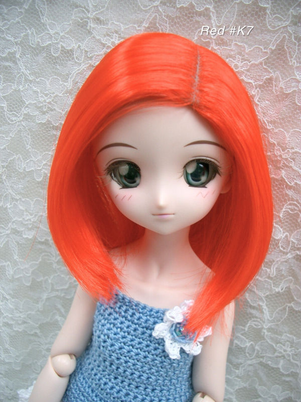 Wig / 8-9 inch / Short One-length (Red #K7)