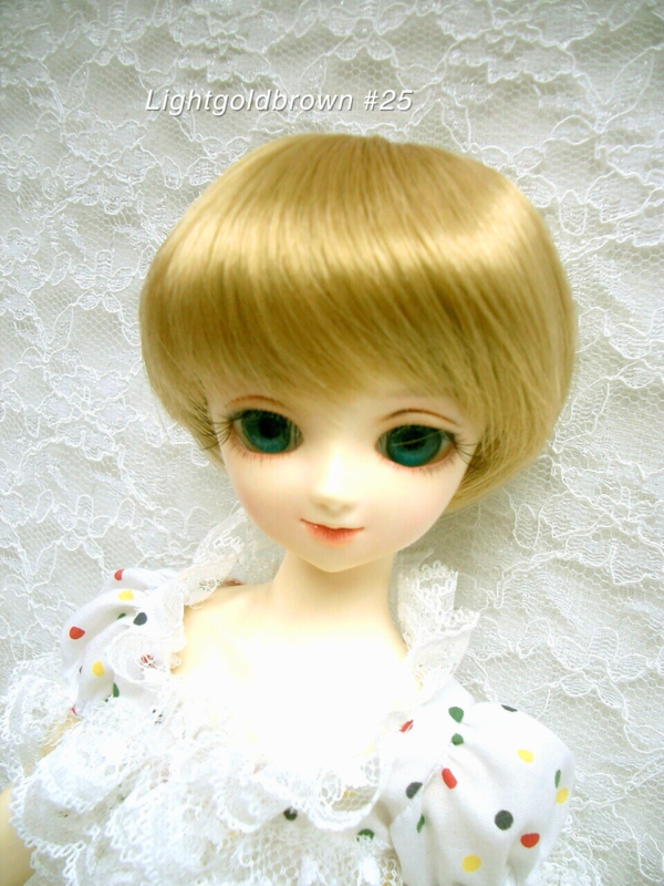 Wig / 7-8 inch / Short Bob (Lightgoldbrown #25)