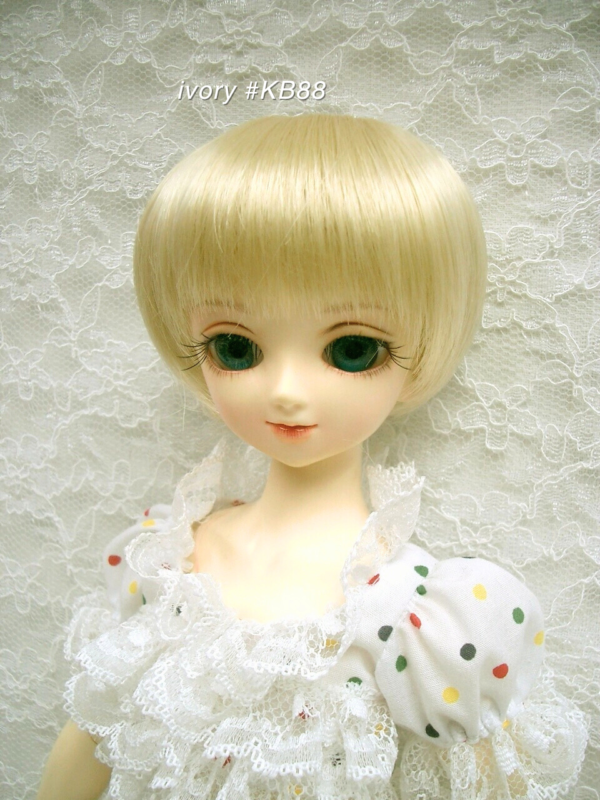 Wig / 7-8 inch / Short Bob (Ivory #KB88)