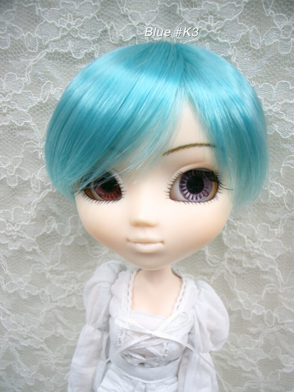 Wig / 8-9 inch / Short Bob (Blue #K3)