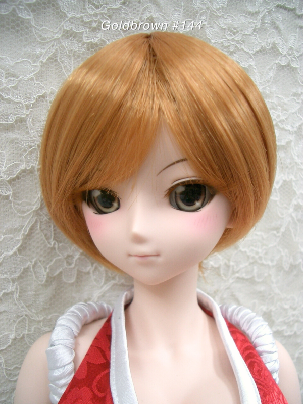 Wig / 8-9 inch / Short Bob (Goldbrown #144)
