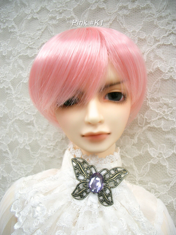Wig / 8-9 inch / Short Bob (Pink #K1)