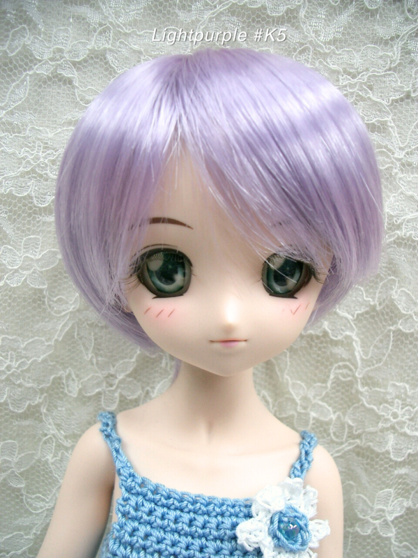 Wig / 8-9 inch / Short Bob (Lightpurple #K5)