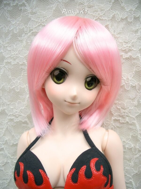 Wig / 8-9 inch / Long Bob (Pink #K1)