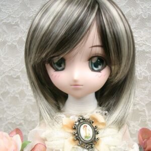 Wig / 8-9 inch / Long Bob (Brown-ivory #8/KB88HL)